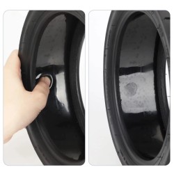 Neumático con gel antipinchazos 80/55-7 tubeless de alta calidad - autorreparable  - 6 Compatible con patinetes eléctricos que u