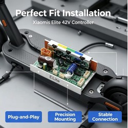 Ohjain Xiaomi Elite -sähköpotkulautaan, avattu 30 km/h nopeuteen  - 5 Sopii Xiaomi Elite -sähköpotkulautaan; vertaa liittimet ja