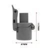 Del til foldemekanisme til Segway Ninebot MAX G2, reservedel med skrue og håndtag  - 25 Udformet til foldemekanismen på Segway N
