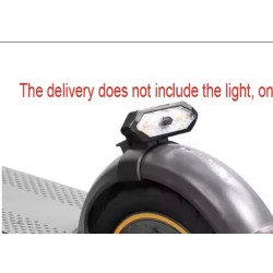 Rear fender bracket for tail light or turn signals for Ninebot Max G30 Series or similar  - 6 Compatibility: designed for Ninebo