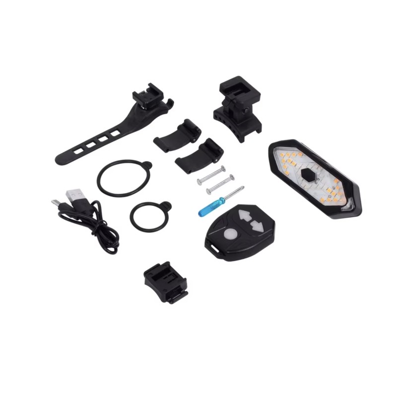 Hátsó irányjelző lámpakészlet Segway Ninebot E2, E2 Plus, E2 Pro, C2, C2 Pro vagy hasonló modellekhez  - 1 Segway Ninebot E2, E2