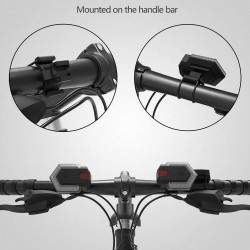 Blikajúce svetlo na skúter Wan - 7  