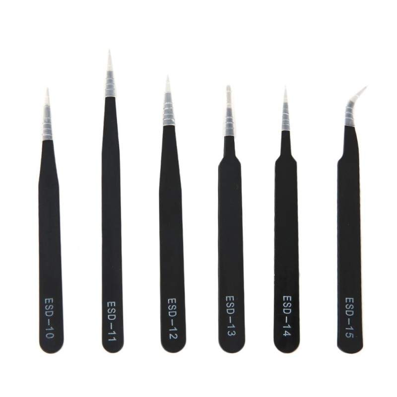 Set antistatičnih pincet (6 enot)  - 2  