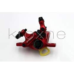 Etrier de frână roșu xTech pentru frâne Xiaomi M365, 1S, PRO2 sau Xiaomi M365 Pro (fără kit) ZOOM xTech - 1  