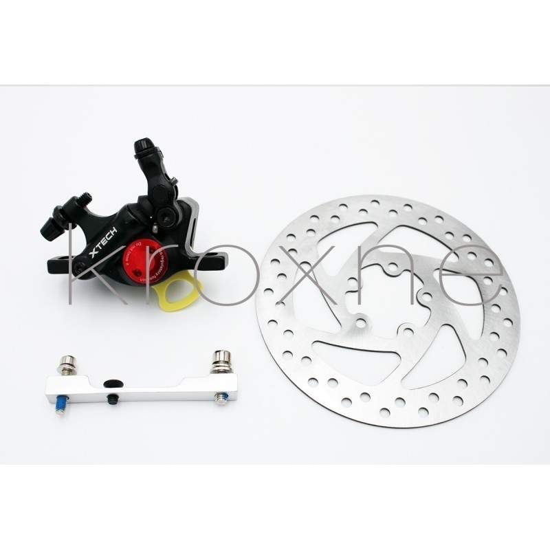 Пълен комплект черен спирачен комплект xTech за Xiaomi M365, 1S, Pro2 или M365 Pro ZOOM xTech - 1 Zoom Xtech HB100 черен комплек