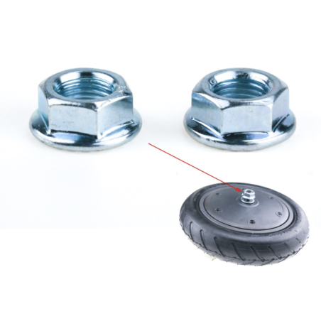 Matice a pojistná podložka pro motor pro elektrický skútr Xiaomi, Ninebot apod Xiaomi - 2 Specifikace:Typ položky: Matice, pojis