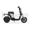 HIMO T1 - 48V 14 Ah / 28 Ah - Aftonomía apó 60 éos 120 chlm.  - 1 Ισχύς κινητήρα: 251 - 350w
Τάση: 48V
Πηγή ισχύος: μπαταρία λιθ