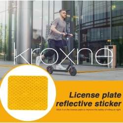 Светоотражающая наклейка на заднее крыло Модель Essential 1S Pro2 KROXNE - 8  