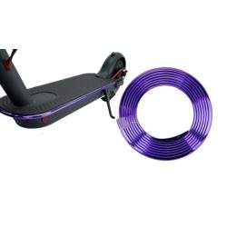 Decorative anti-collision protective strip for electric scooter.  - 7 Protect the chassis and base of your electric scooter by i