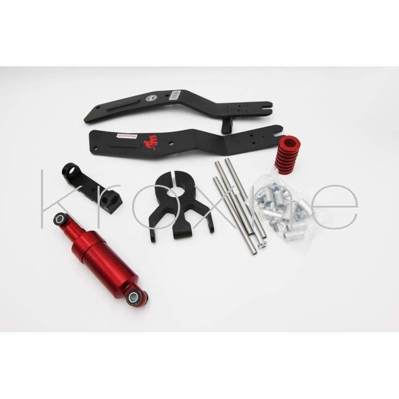 DMX0-UK - Opgrader den forreste suspension af din Ninebot Max elektriske scooter til dobbelt dæmpning Monorim - 2 



Inkluderet