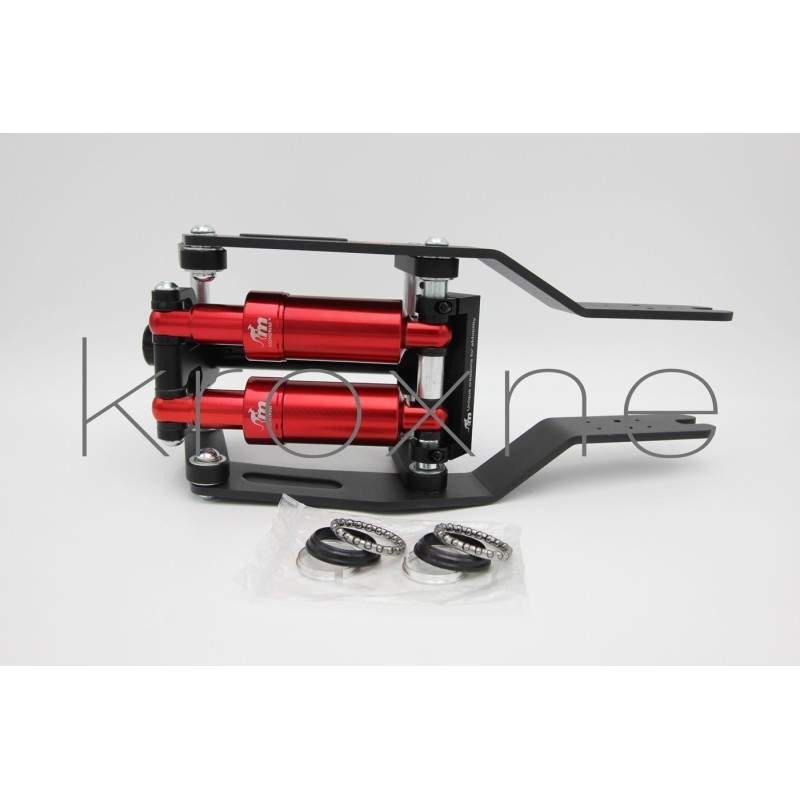 Monorim DM - dobbel støtdemper - fjæring foran til Xiaomi elektriske scootere Monorim - 4 

Inkludert i pakken:
- Monorim DM0-fj