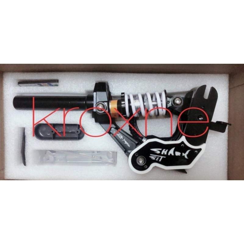 Sharkset front suspension Mako version for Ninebot Max G30, G30D, G30P, G30LP and G30LE  - 24  