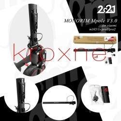 Montante Monorim mPole V3.0 - sistema di chiusura potenziato e rinforzato con lucchetto integrato Monorim - 2 Sistema di chiusur