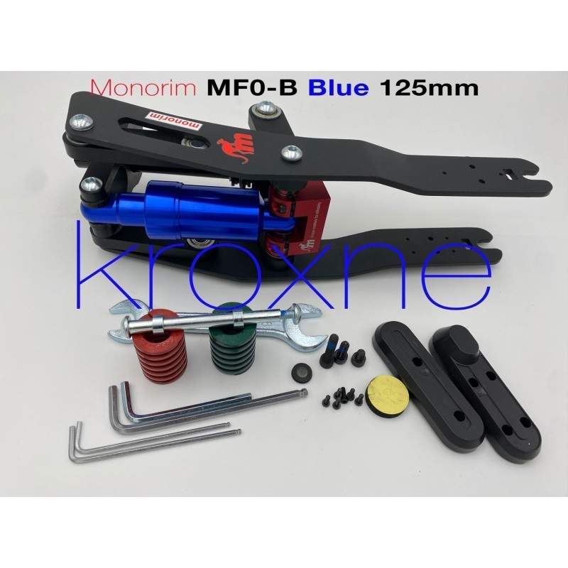 Suspensão dianteira monorim MF0 para scooter elétrico Segway F20 F25E F30E F40E Monorim - 13 Instale amortecedores MF0 monorim e