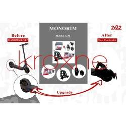 Задняя подвеска Monorim MXR1-GM с кронштейном номерного знака и выдвижным крылом для Ninebot Max Monorim - 24  






Задняя под