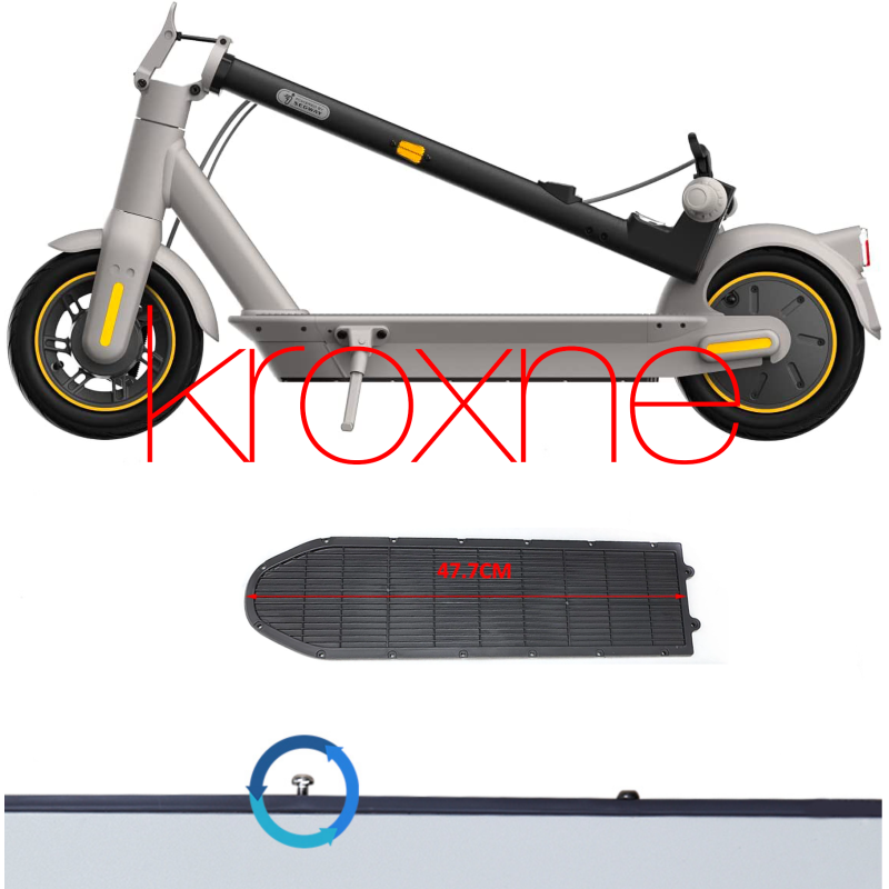 Battery cover for Ninebot Max G30, G30D, G30P, G30LE, G30LP - all models. Segway - Ninebot - 2 Bottom cover for your Ninebot Max