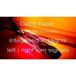 Monorim deck ALD WDL / base for electric scooters with led lights and left / right turn signals Monorim - 3 Base with led lights