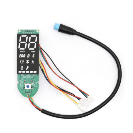 Deska rozdzielcza / tablica BLE / wyświetlacz dla Ninebot Max G30, G30D lub G30LP Xiaomi - 1  