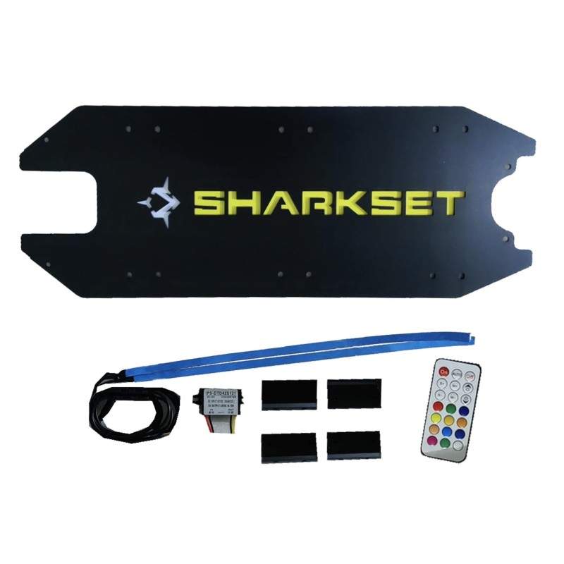 Dragon Deck LED SHARKSET Cover Kit pre NINEBOT MAX G30 všetky modely alebo podobné Sharkset - 6 Dragon Deck LED SHARKSET Cover K