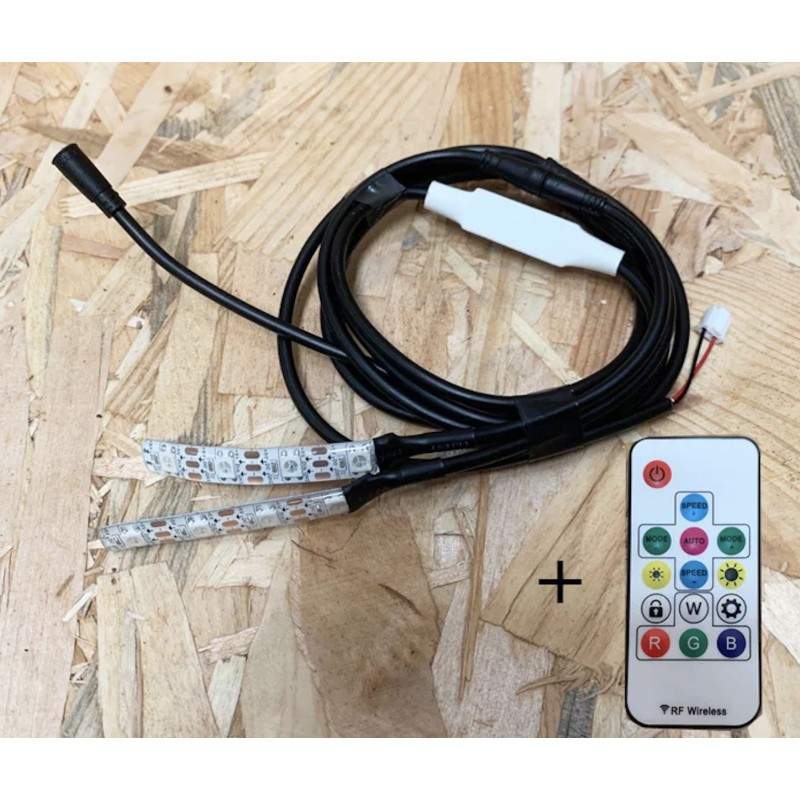 Kit med led-ljus med kontroll för Sharkset-upphängning Sharkset - 1 Kit med led-ljus med kontroll för Sharkset-upphängning
Ersät