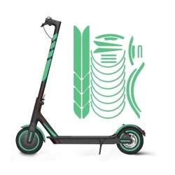 Adesivos reflexivos para os chassis Xiaomi M365, 1S, Pro2, M365 Pro e Essential Xiaomi - 21 Adesivos reflexivos para os chassis 