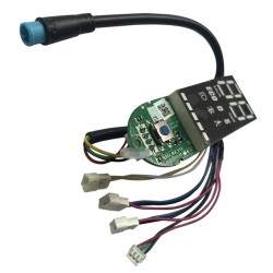 Panel de control - pantalla para Ninebot Max G30 con dos cables independientes para maneta de freno Segway - Ninebot - 1 Panel d