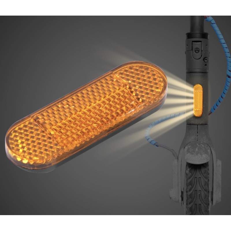 Perednyaya plastikovaya svetootrazhayushchaya plastikovaya kryshka dlya Xiaomi 1S, Pro 2, Mi Scooter 3 Xiaomi - 1 Perednyaya pla