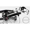 Monorim MS0 ontworpen om de FB-MX-kit of 500w-Max- of G30 Max-motor te installeren - Voorvering voor Xiaomi Monorim - 3 Monorim 