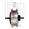 Motor spate 48v 500w pentru Kugoo M4, Ovex Z1 plus sau alte modele. motor generic adaptiv Kugoo - 2 Instalați acest motor cu o p
