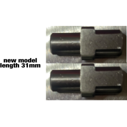 Porcas estendidas e parafusos estendidos para instalar o motor com freio a disco na suspensão traseira MR1 ou DMR1 Monorim - 1 
