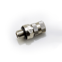 Luftventil i rustfritt stål med O-ring for trykkluftstøt. KROXNE - 1