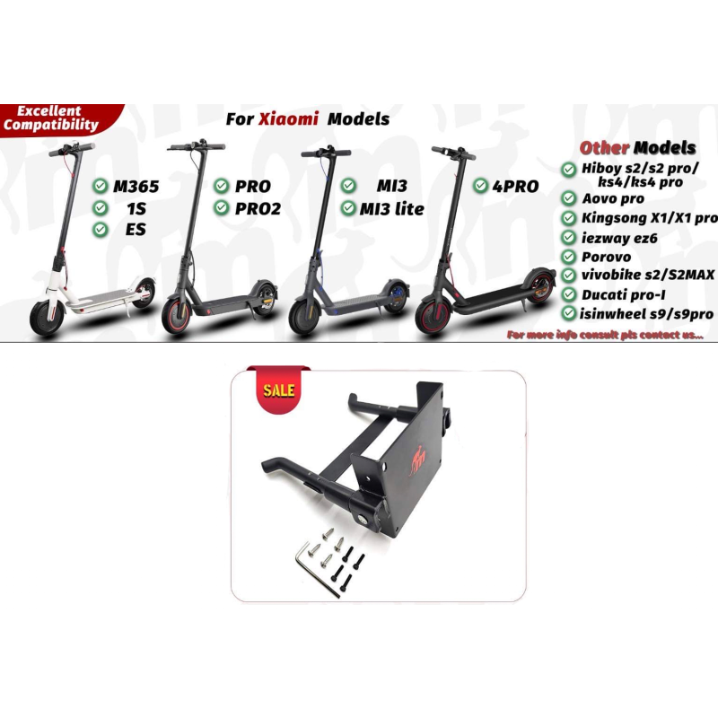 Suporte central duplo Monorim VFT (footsupport) compatível com qualquer xiaomi, Ninebot Max ou modelo similar. Monorim - 4 Supor