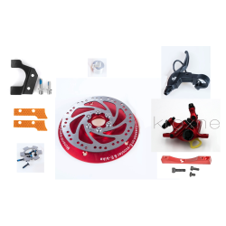 Kit freno a disco posteriore Monorim MD-MXR1 Pro per motore 350w/500w su scooter Ninebot Max G30 o simili Monorim - 1 
Installa 