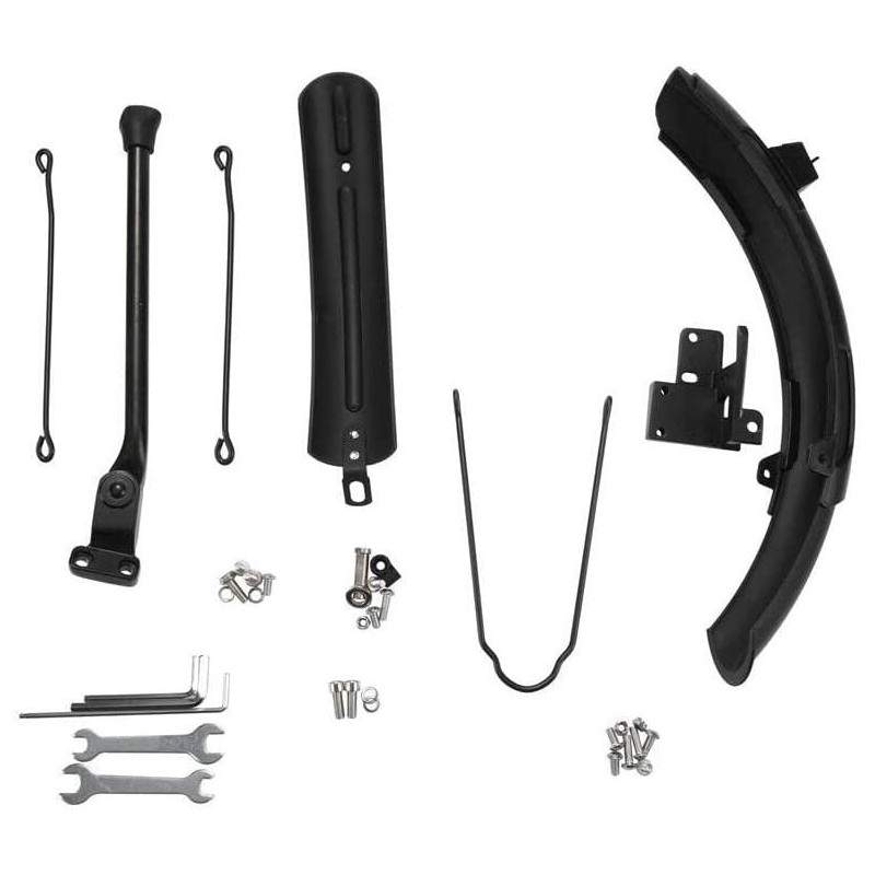 Komplekt perednikh i zadnikh kryl'yev s podstavkoy dlya Xiaomi QiCycle EF1 Monorim - 1 
Polnyy komplekt kryl'yev s podstavkoy dl