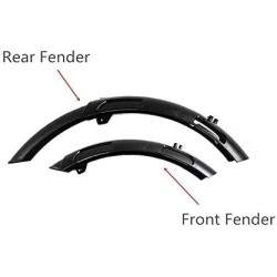 Kit aripi față și spate cu suport inclus pentru Xiaomi QiCycle EF1 Monorim - 2 
Kit complet de aripi cu suport pentru Qicycle EF