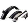 Kit de guarda-lamas dianteiro e traseiro com suporte incluído para Xiaomi QiCycle EF1 Monorim - 4 Kit completo de para-choque co