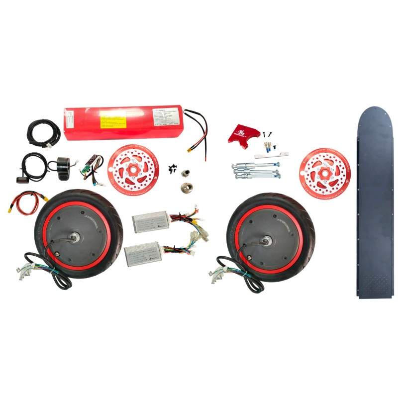 Monorim Dual32 Ultra (sisältää kaksi 350 W moottoria) Monorim - 1 36v 14400mah akku ja 30Ah BMS
Se sisältää kaksi nimellistehois