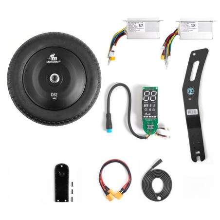 Monorim Dual52 Max (sisaldab 500 W mootorit) Monorim - 1 
See sisaldab nominaalset 500 W mootorit, lisades selle võimsuse oma Mo