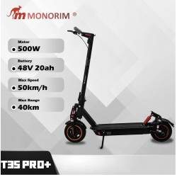 „Monorim T3SPRO + 48v“ aukštos kokybės elektrinis paspirtukas - 500w variklis - 14,4ah akumuliatorius Monorim - 1 „Monorim T3SPR