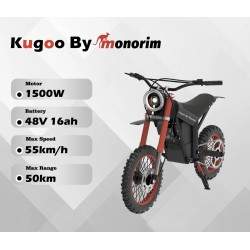 Elektricheskiy mototsikl Monorim Argon s dvigatelem moshchnost'yu 1500 Vt i akkumulyatorom 16 Ach. Monorim - 1 Elektricheskiy mo