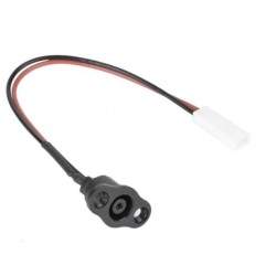 8mm ladeportkabel for batteri på Xiaomi, Ninebot, Segway eller lignende elektriske scootere. KROXNE - 3 Universell ladeport for 