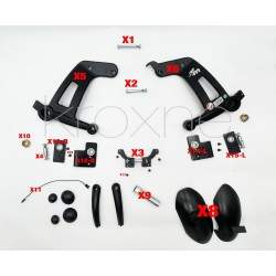 Dele og reservedele til Monorim MXR1, DMXR1 baghjulsophæng Monorim - 18 Dele og reservedele til Monorim MXR1, DMXR1 baghjulsophæ