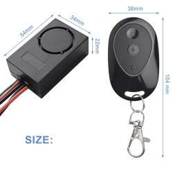 Alarme anti-roubo universal para Xiaomi, Ninebot, Segway, Dulatron, Kaabo, Vsett ou scooters elétricos semelhantes  - 5 Alarme a