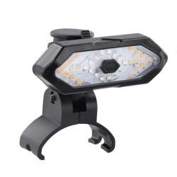 Baklysstøtte eller baklyssett for Xiaomi, Ninebot, Segway eller lignende elektriske scootere  - 4