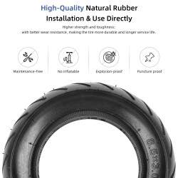 Polna pnevmatika za Zero 8, Zero 9, Vsett 8, Vsett 9, Kugoo X1, Kirin G2 Pro 8.5x3 električni skuter Kukirin - 5 Polna pnevmatik