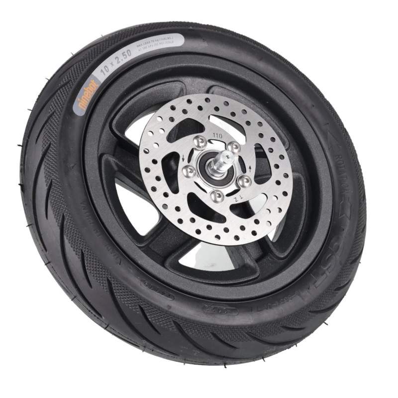 Tsyala predna dzhanta sŭs spirachen disk za Segway F2, F2 Plus, F2 Pro ili podoben - 10x2.5 incha Segway - Ninebot - 1 Tsyala pr