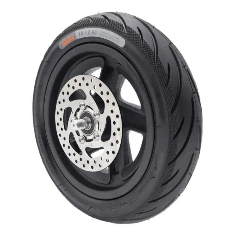 Ruota posteriore completa per Segway Ninebot kickscooter F20, F25, F25i, F30, F40, F40i o simili - 10x2,5 pollici Segway - Nineb