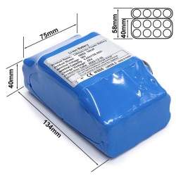Eksternt tilleggsbatteri 36v 4400mah for el-scooter eller el-sykkel  - 2 Eksternt tilleggsbatteri 36v 4400mah for el-scooter ell