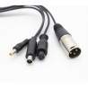 GX16 na DC5,5 mm / DC8 mm / XLR / GX12 kabel pretvarača punjača  - 2 GX16 na DC5,5 mm / DC8 mm / XLR / GX12 kabel pretvarača pun