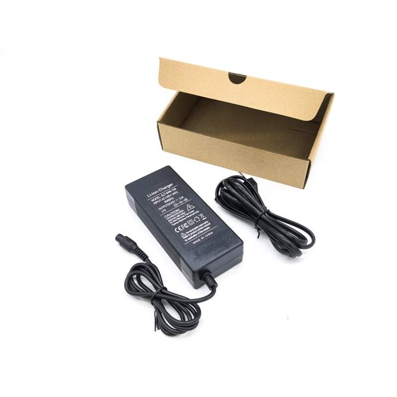 Chargeur pour scooter ou vélo électrique 42V 2A - 36v - Connecteur GX12  - 1